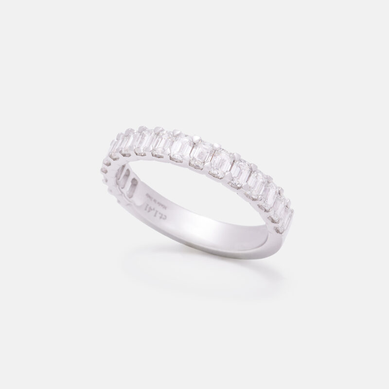 Half Midi Emerald Cut